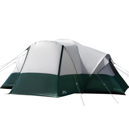 11-Person Family Camping Tent with Porch, Rainfly & Vestibule – Large Dome Tunnel Tent